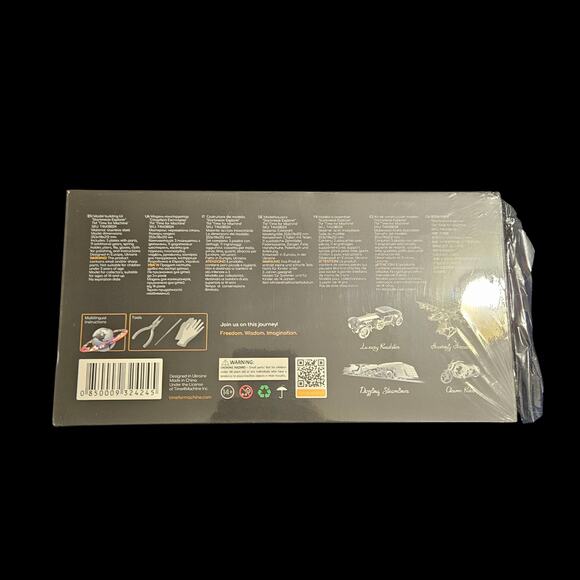 Time for Machine Starbreeze Explorer Metal Model Kit Space Shuttle Stainless - Picture 2 of 2